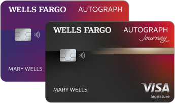 Wells Fargo Autograph y Autograph Journey tarjetas de credito.